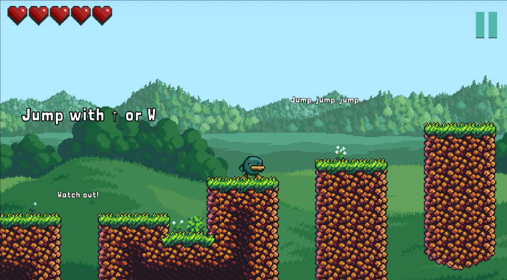 JumpFall Screenshot - Jumping platforms